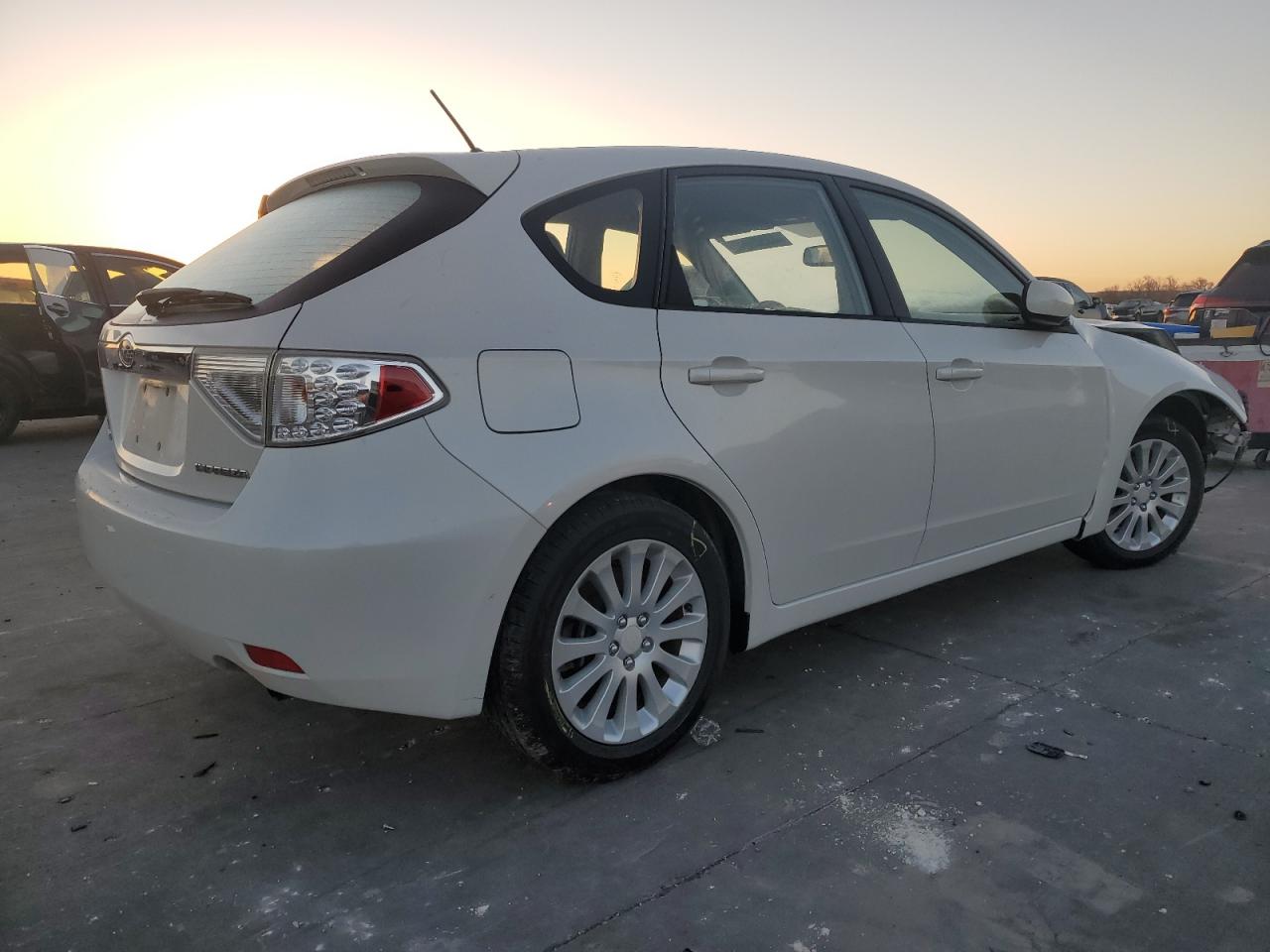 2008 Subaru Impreza VIN JF1GH616X8H823731 Copart auction photo, front end damage thumbnail 3