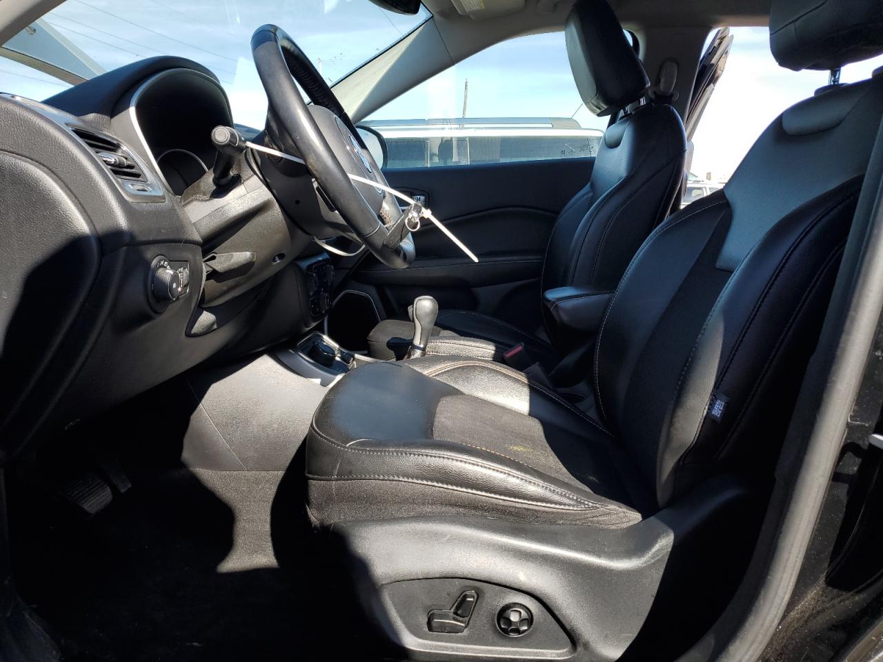 2019 Jeep Compass VIN 3C4NJDBBXKT674834 Copart auction photo, front end / rear end damage thumbnail 7