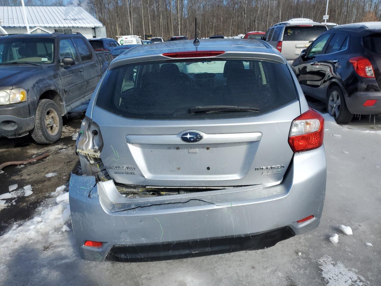 2012 Subaru Impreza VIN JF1GPAD60CH225626 Copart auction photo, rear end / undercarriage damage thumbnail 6