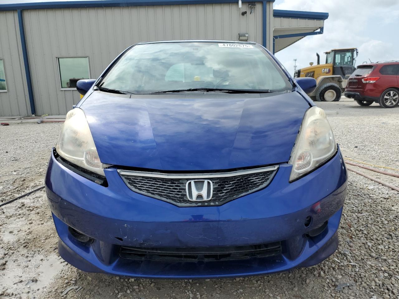 2010 Honda Fit VIN JHMGE8H49AC007999 Copart auction photo, front end damage thumbnail 5