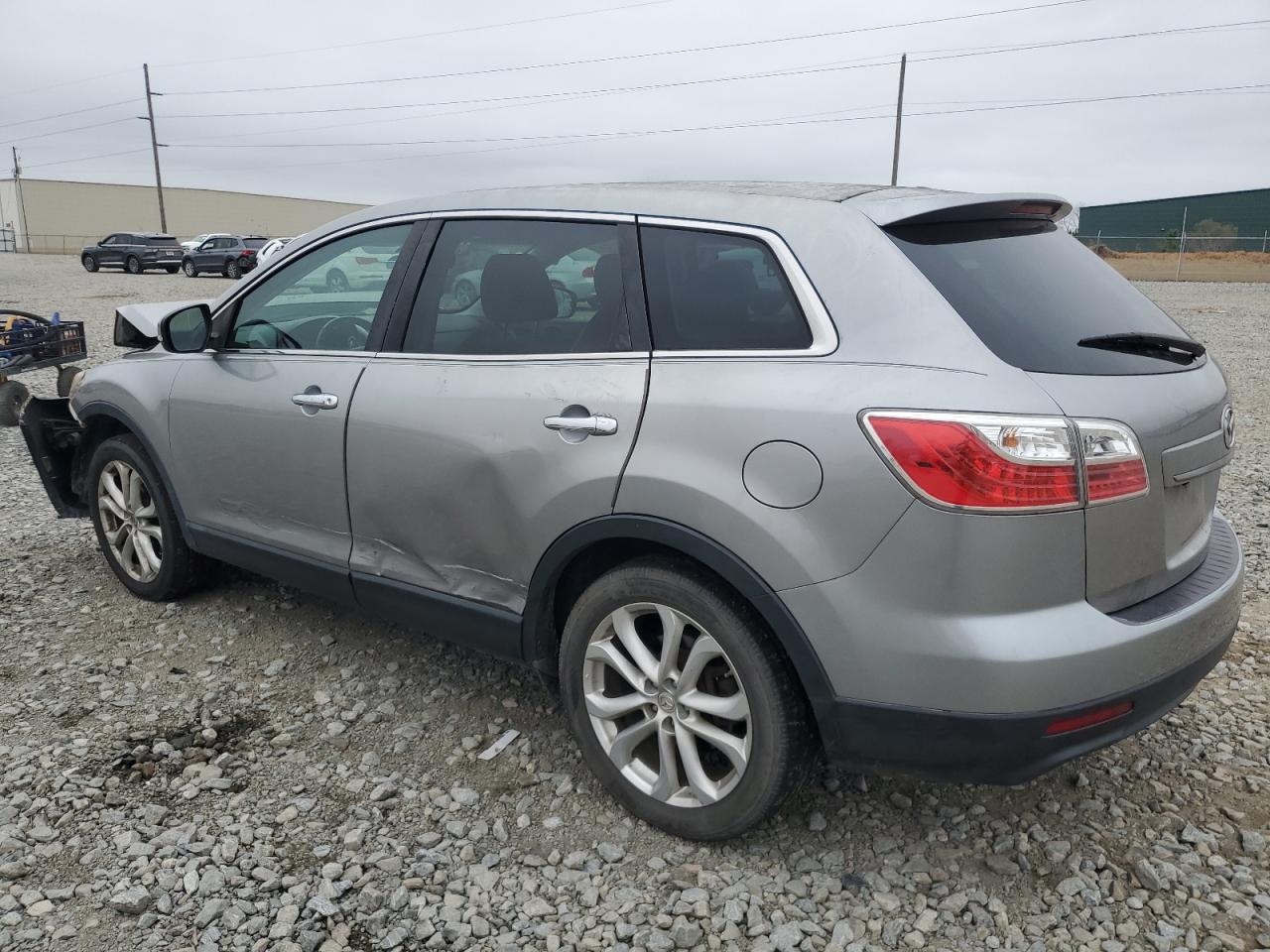 2012 Mazda CX-9 VIN JM3TB2DA7C0338934 Copart auction photo, front end / side damage thumbnail 2