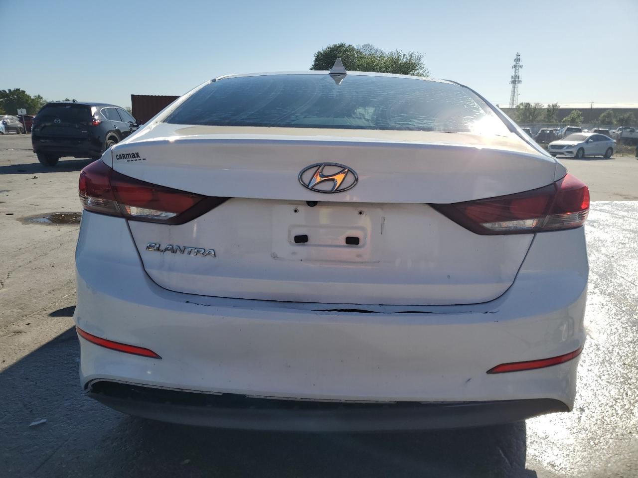 2017 Hyundai Elantra VIN 5NPD84LF9HH152715 Copart auction photo, front end damage thumbnail 6