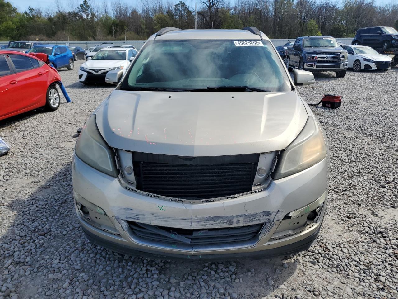 2013 Chevrolet Traverse VIN 1GNKRJKD9DJ101419 Copart auction photo, front end damage thumbnail 5