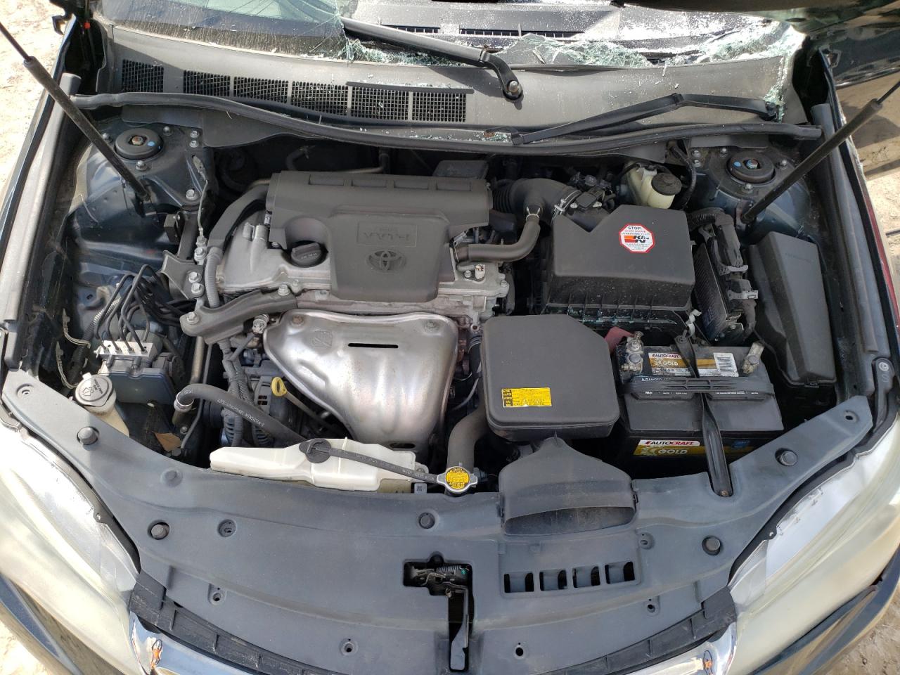 2015 Toyota Camry VIN 4T1BF1FK8FU003425 Copart auction photo, front end damage thumbnail 11