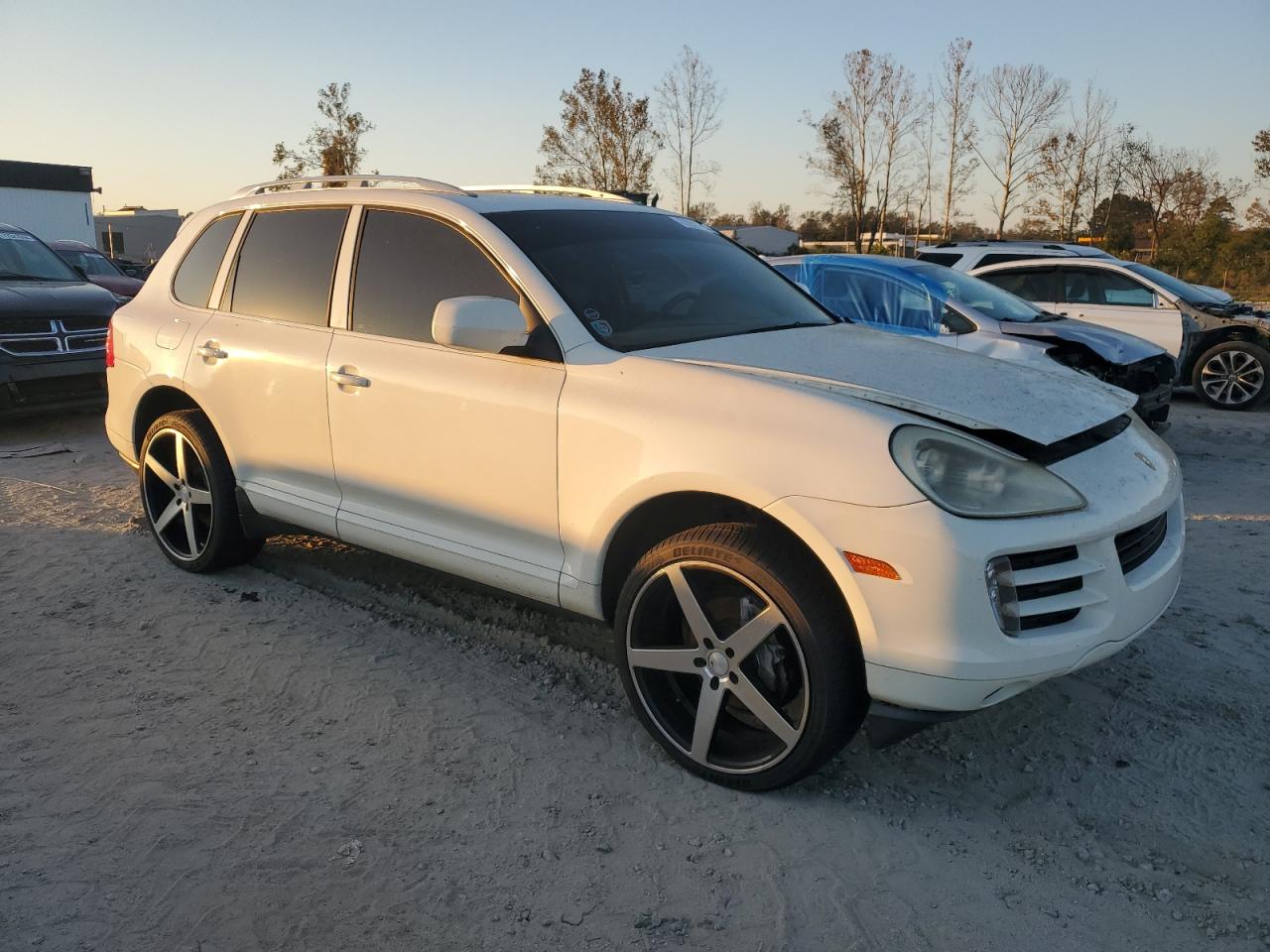 2008 Porsche Cayenne VIN WP1AA29P68LA15365 Copart auction photo, front end damage thumbnail 4