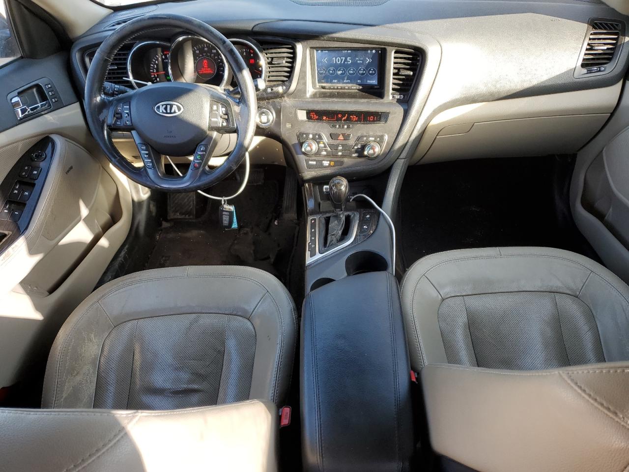 2011 KIA Optima VIN KNAGN4A79B5096006 Copart auction photo, side / rear end damage thumbnail 8