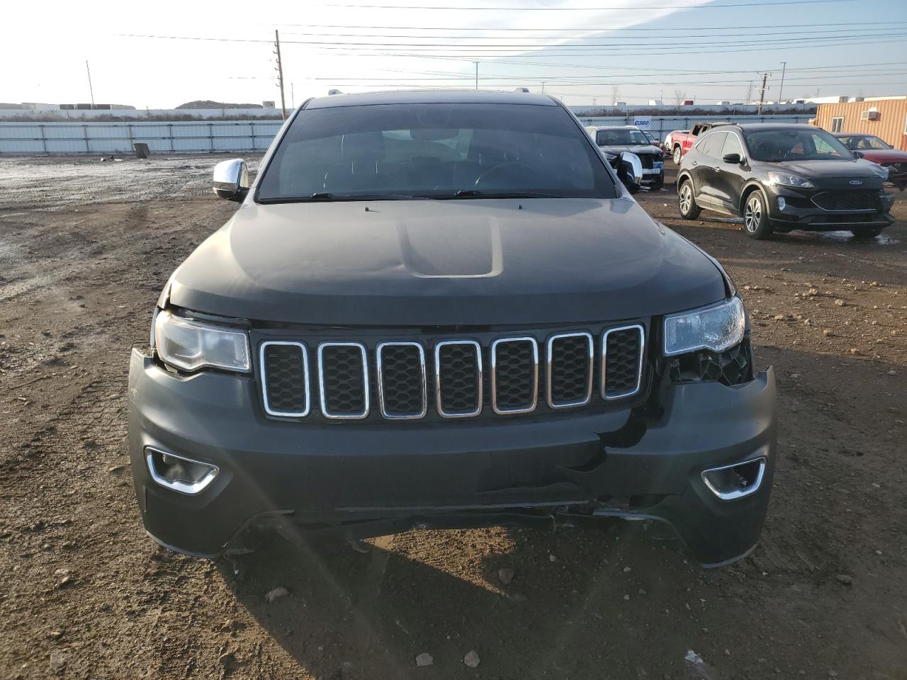 2020 Jeep Grand Cherokee VIN 1C4RJFBG2LC275549 Copart auction photo, front end / side damage thumbnail 5