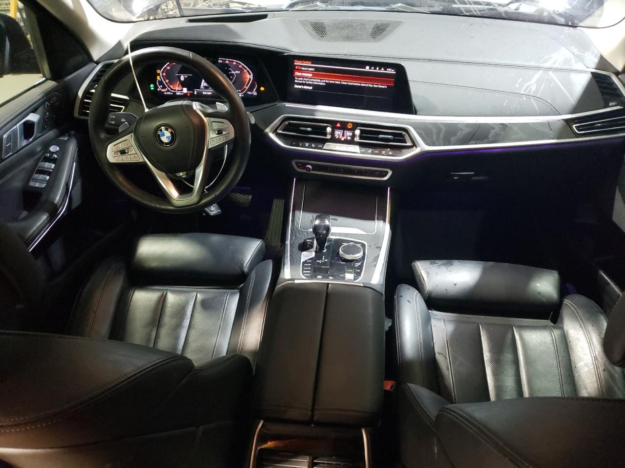 2021 BMW X7 VIN 5UXCW2C03M9H51860 Copart auction photo, front end / side damage thumbnail 8