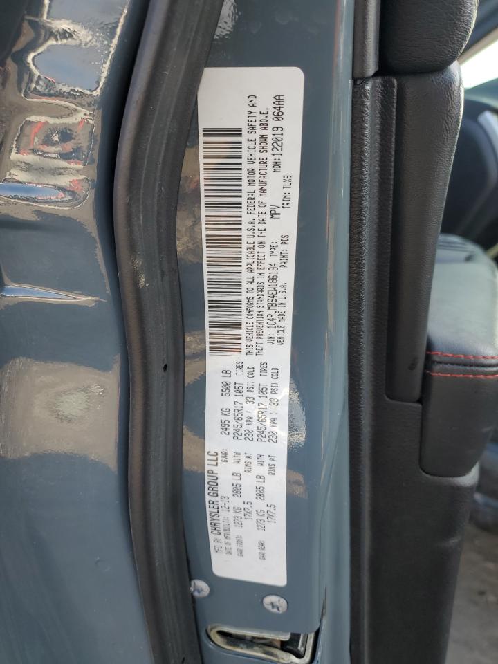 2014 Jeep Cherokee VIN 1C4PJMBS4EW186194 Copart auction photo, front end / side damage thumbnail 12