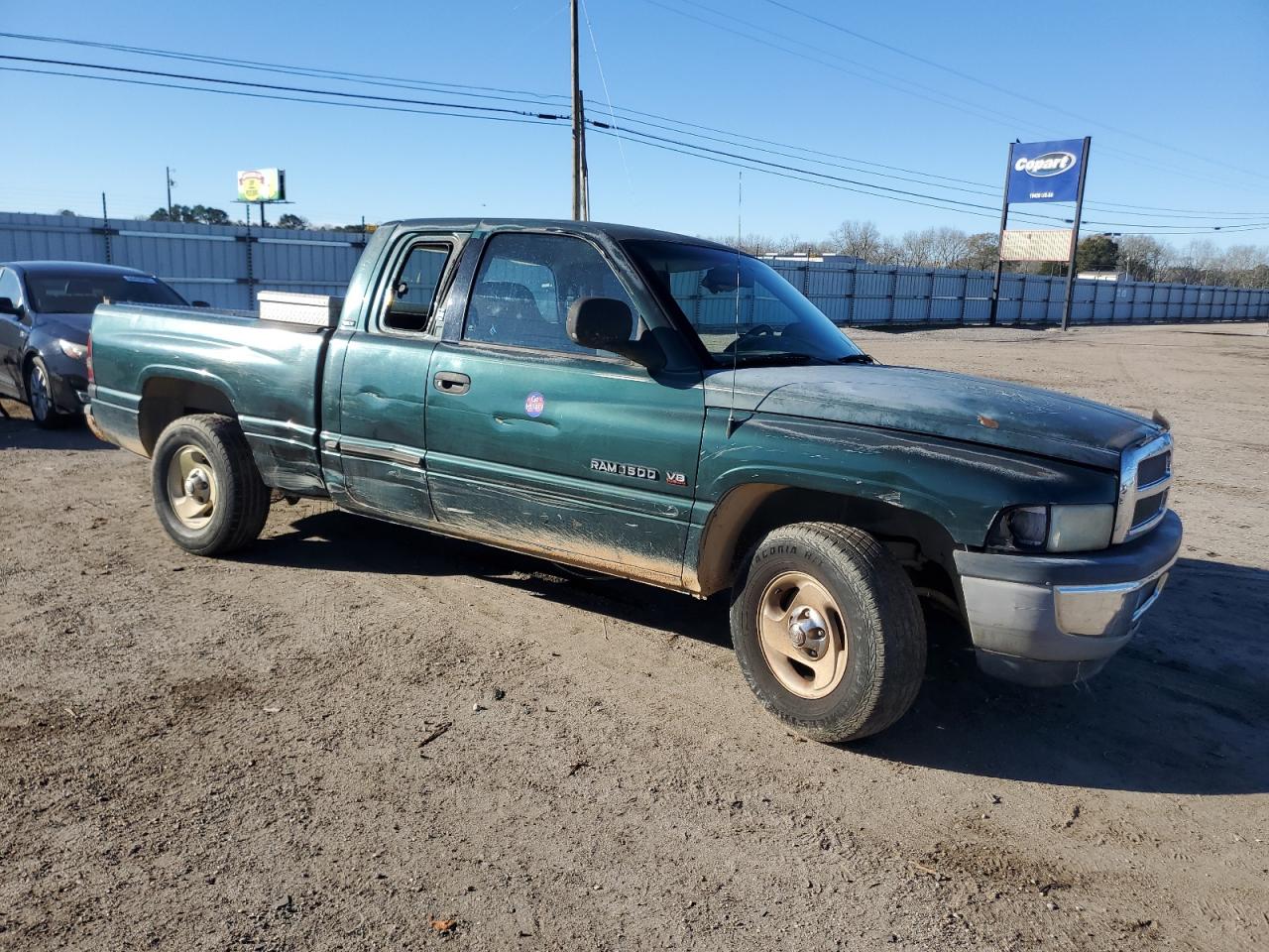 2001 Dodge RAM VIN 3B7HC13Z41G244418 Copart auction photo, all over damage thumbnail 4