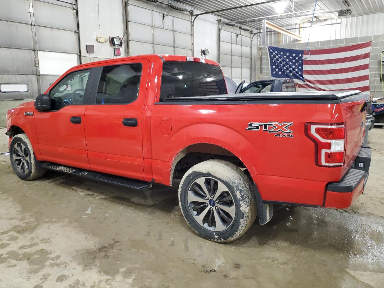 2020 Ford F-150 VIN 1FTEW1EP2LKD66339 Copart auction photo, front end / side damage thumbnail 2