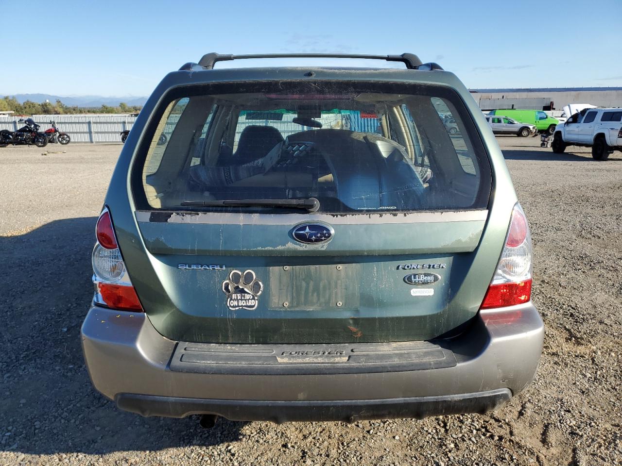 2006 Subaru Forester VIN JF1SG67656H708956 Copart auction photo, front end damage thumbnail 6