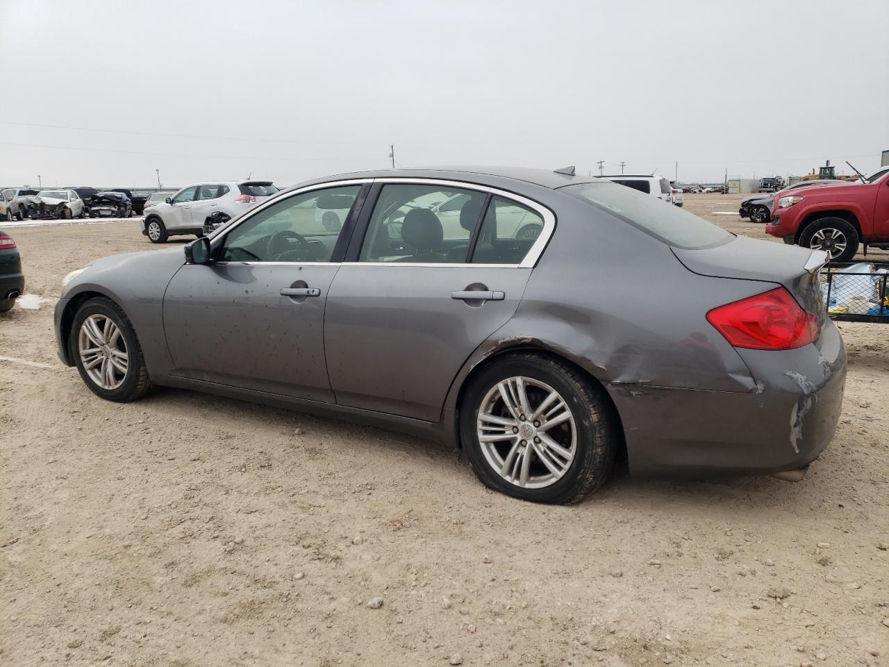 2012 Infiniti G VIN JN1CV6AP0CM623342 Copart auction photo, undercarriage damage thumbnail 2