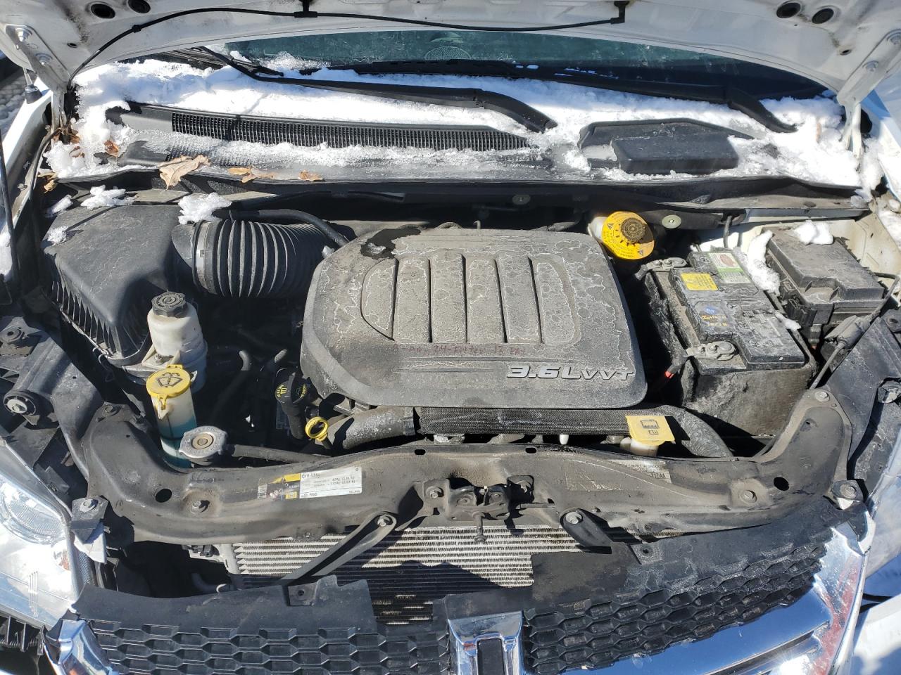 2015 Dodge Caravan VIN 2C4RDGBG4FR711343 Copart auction photo, front end damage thumbnail 12