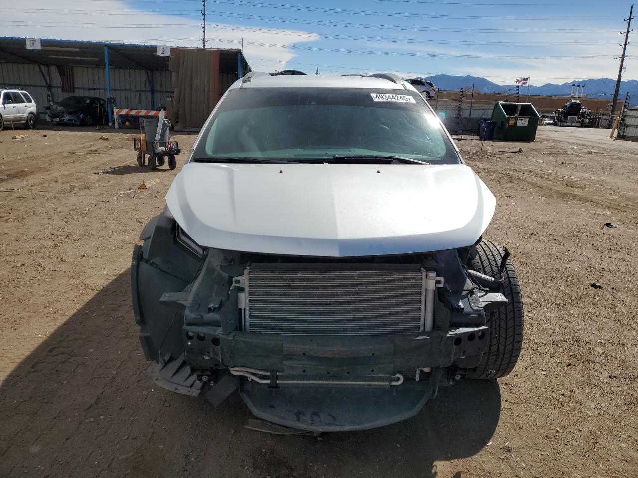 2017 Chevrolet Traverse VIN 1GNKVJKD9HJ155286 Copart auction photo, front end / side damage thumbnail 5