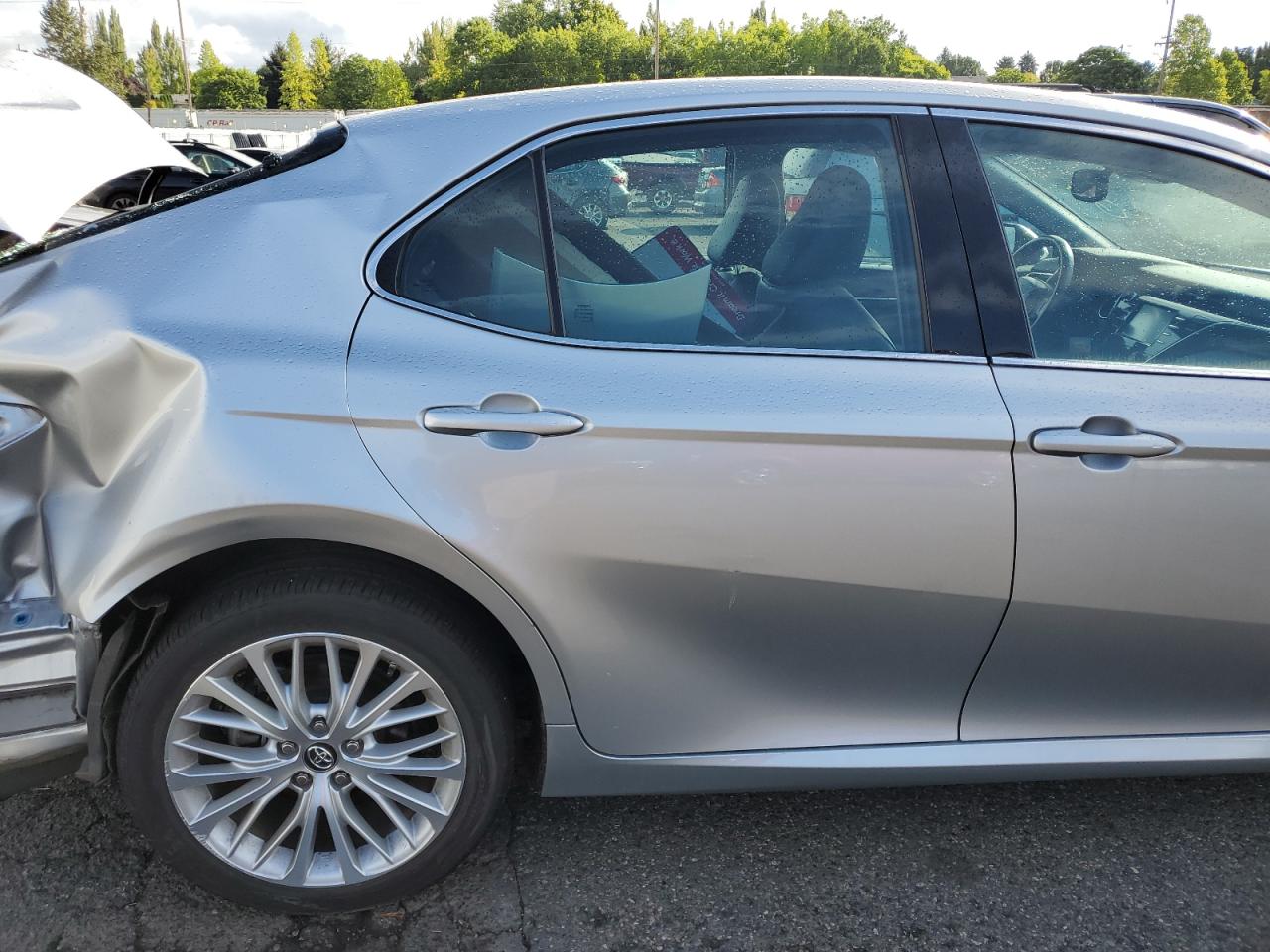 2018 Toyota Camry VIN 4T1B11HK8JU521118 Copart auction photo, rear end / frame damage damage thumbnail 10