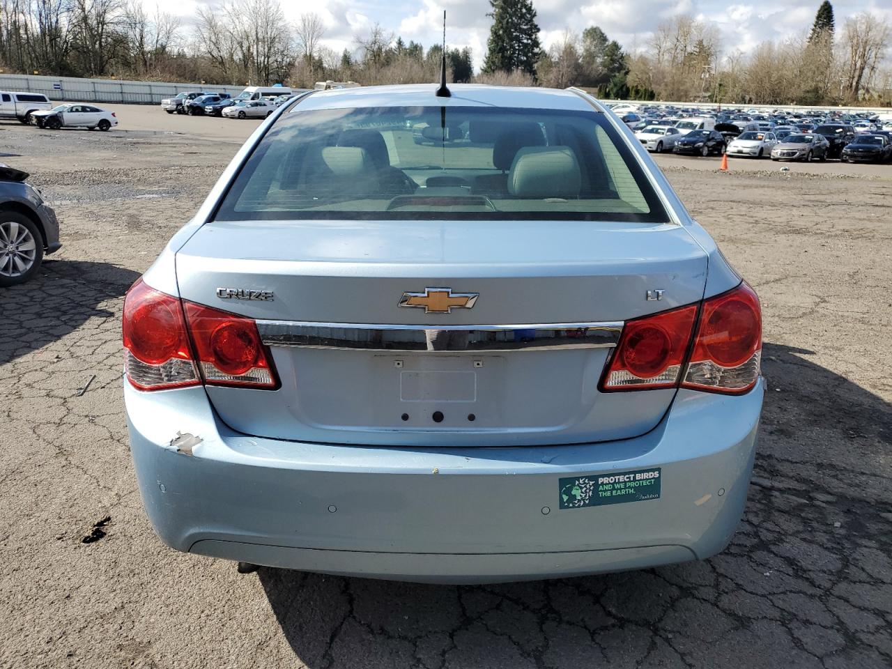 2011 Chevrolet Cruze VIN 1G1PF5S95B7156480 Copart auction photo, front end damage thumbnail 6