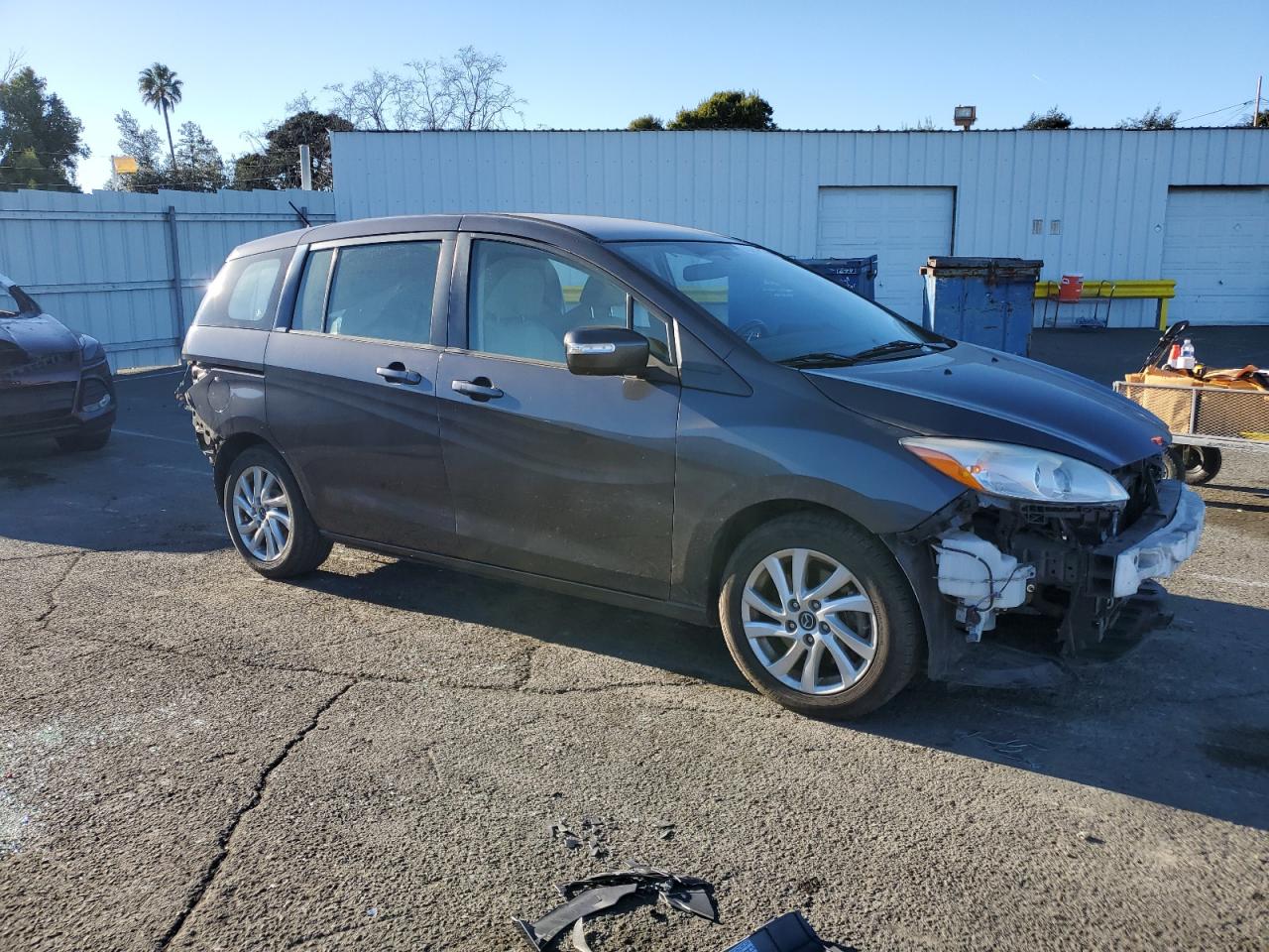 2015 Mazda 5 VIN JM1CW2BL0F0187926 Copart auction photo, all over / mechanical damage thumbnail 4