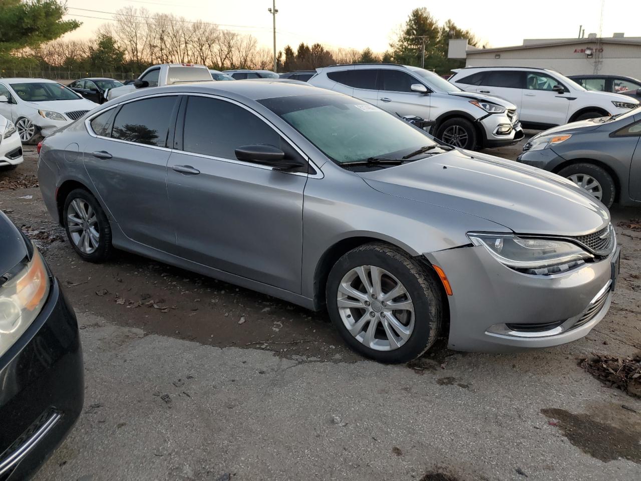 2015 Chrysler 200 VIN 1C3CCCAB0FN734322 Copart auction photo, front end damage thumbnail 4