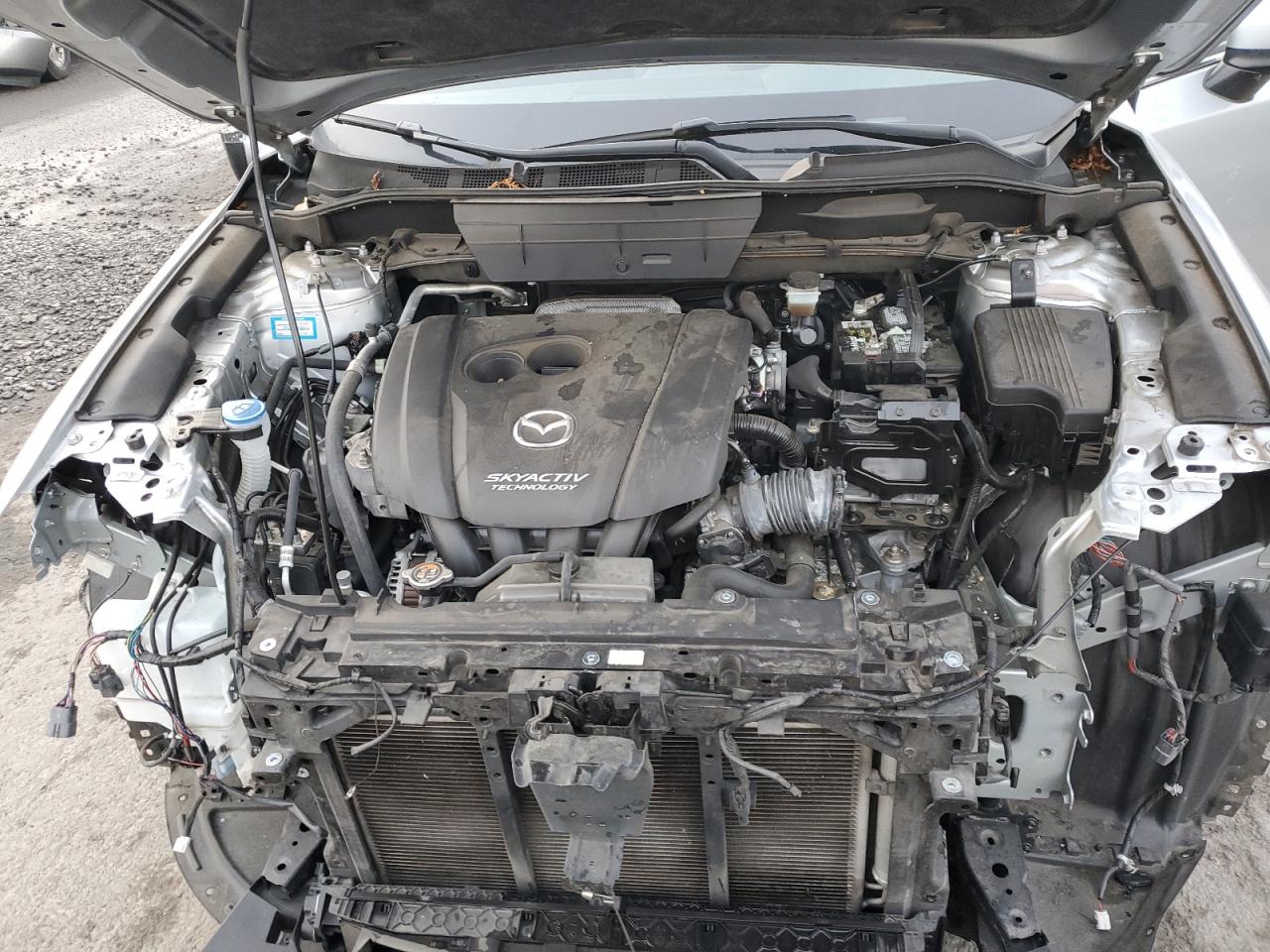 2018 Mazda CX-5 VIN JM3KFABM7J0343832 Copart auction photo, front end / side damage thumbnail 11