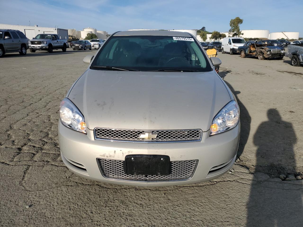2012 Chevrolet Impala VIN 2G1WA5E30C1264411 Copart auction photo, rear end damage thumbnail 5