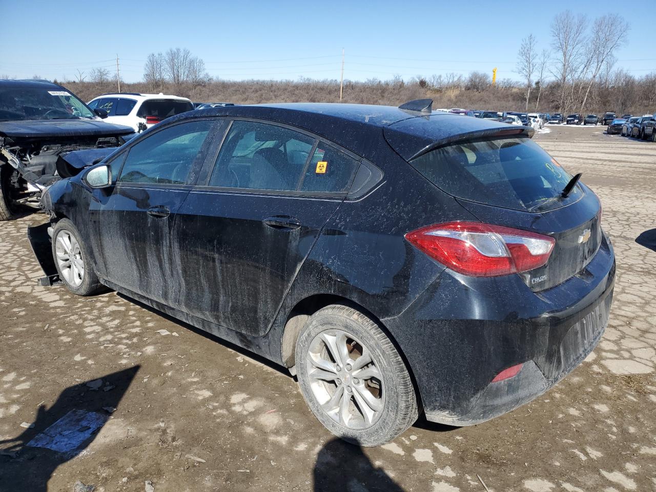 2019 Chevrolet Cruze VIN 3G1BC6SM2KS551067 Copart auction photo, front end damage thumbnail 2