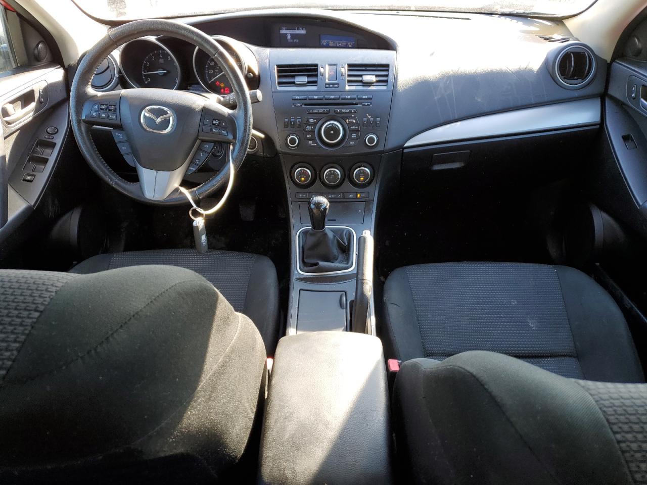 2013 Mazda 3 VIN JM1BL1L80D1713729 Copart auction photo, front end damage thumbnail 8