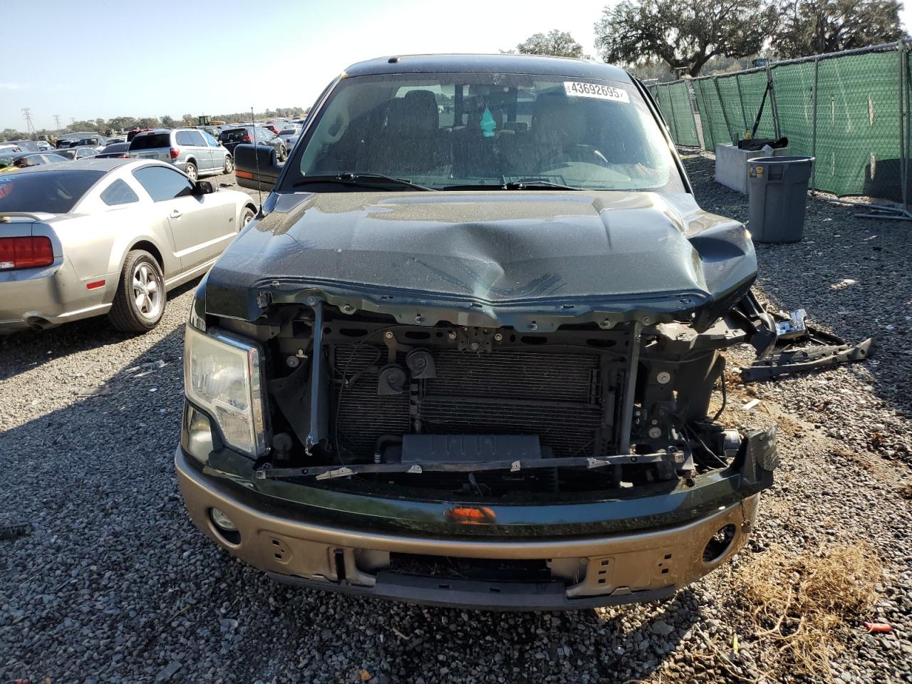 2012 Ford F-150 VIN 1FTFW1CT1CKD47110 Copart auction photo, front end / side damage thumbnail 5