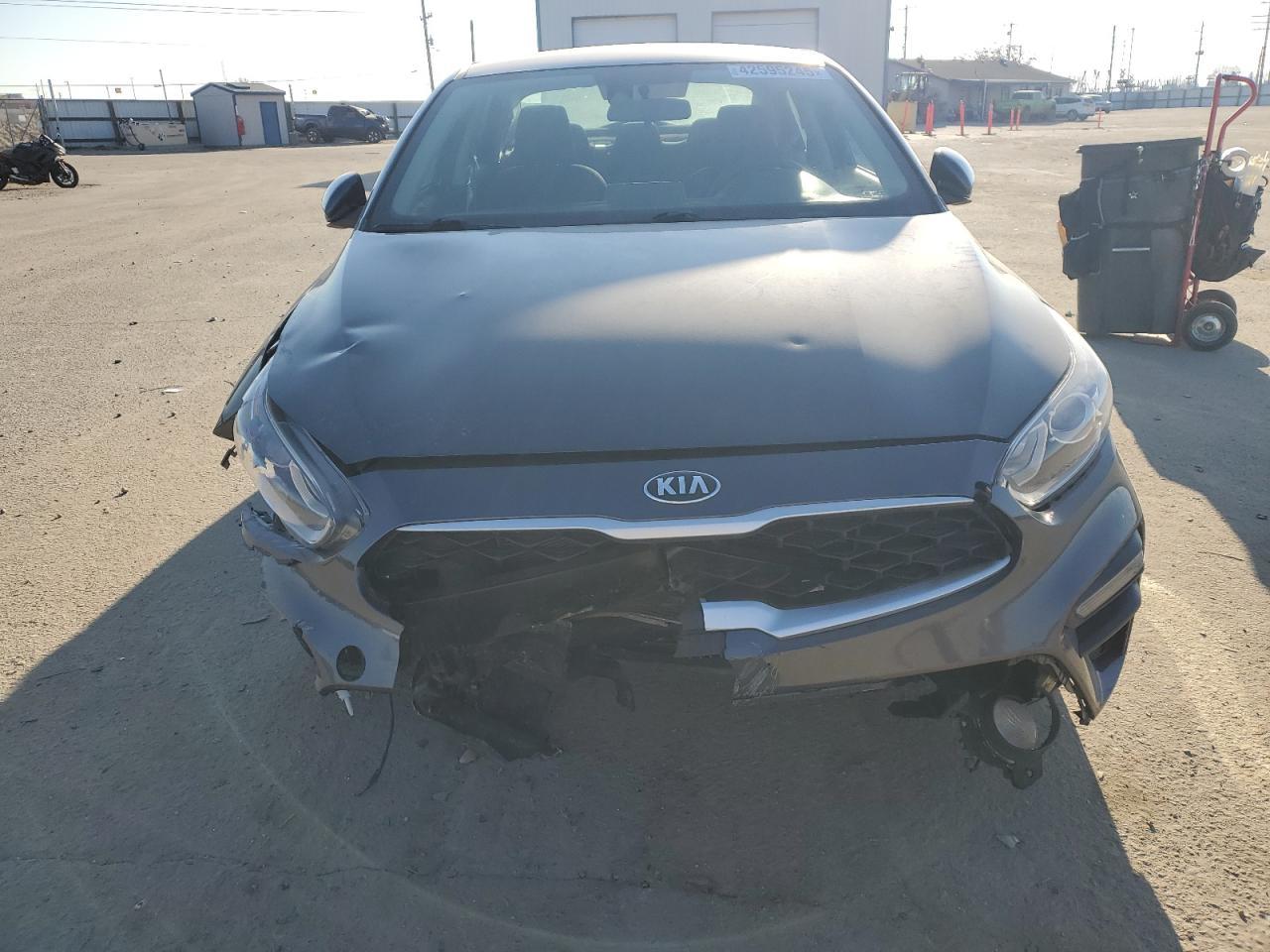 2019 KIA Forte VIN 3KPF24AD7KE050885 Copart auction photo, front end / undercarriage damage thumbnail 5