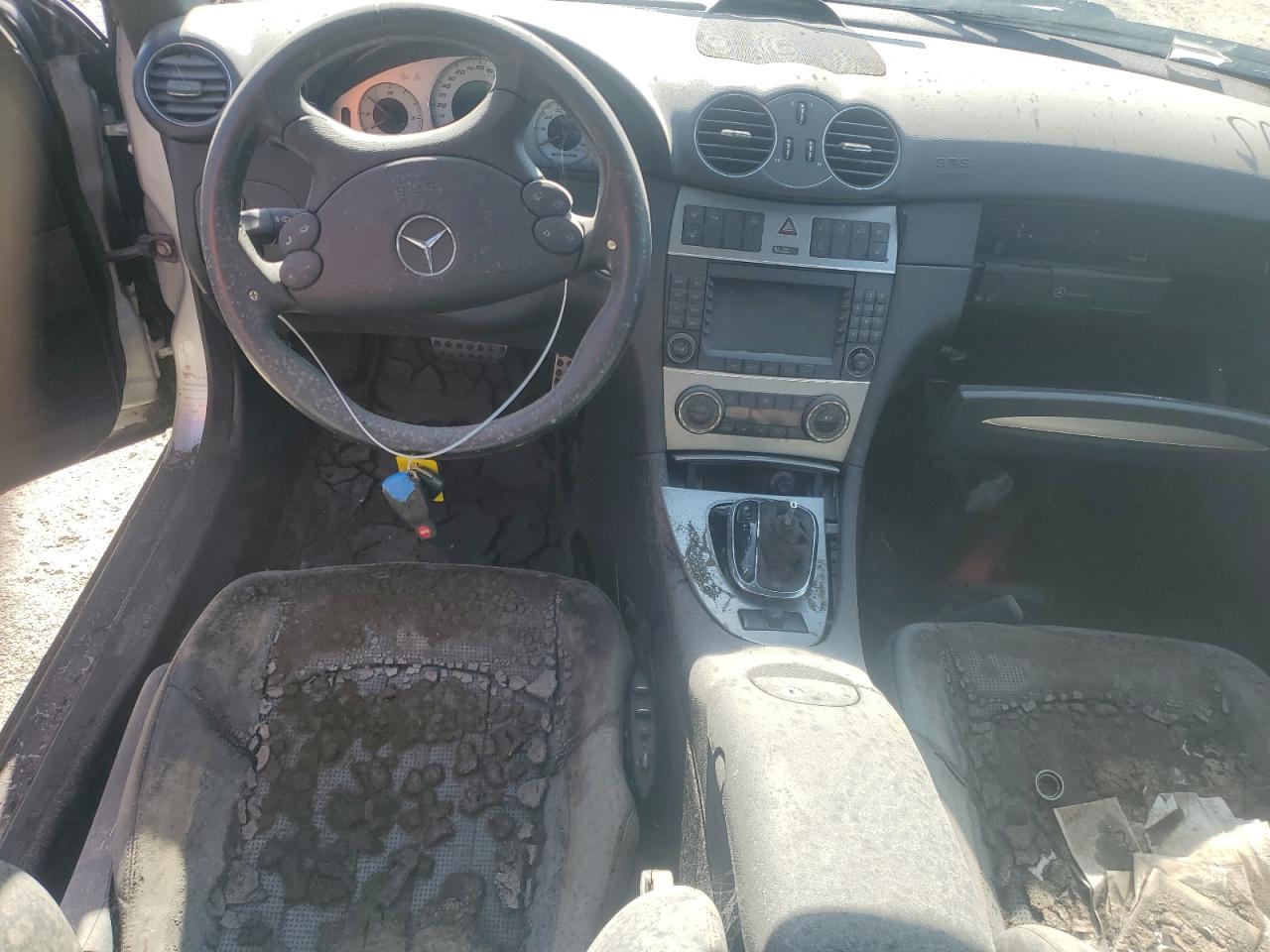2006 Mercedes-Benz CLK-klasse VIN WDBTK76G56T060365 Copart auction photo, water/flood damage thumbnail 8