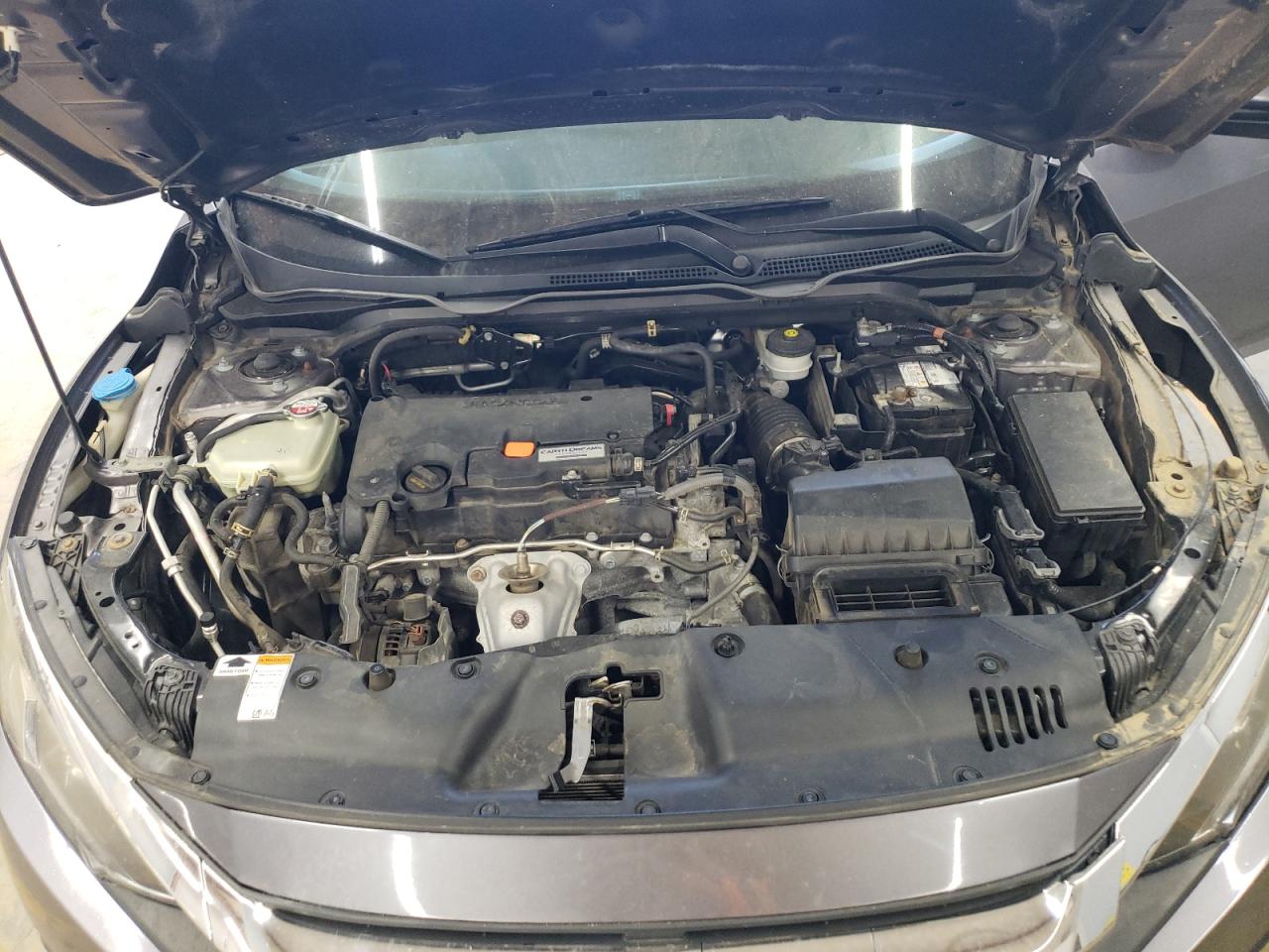 2017 Honda Civic VIN 19XFC2F80HE223989 Copart auction photo, all over damage thumbnail 11