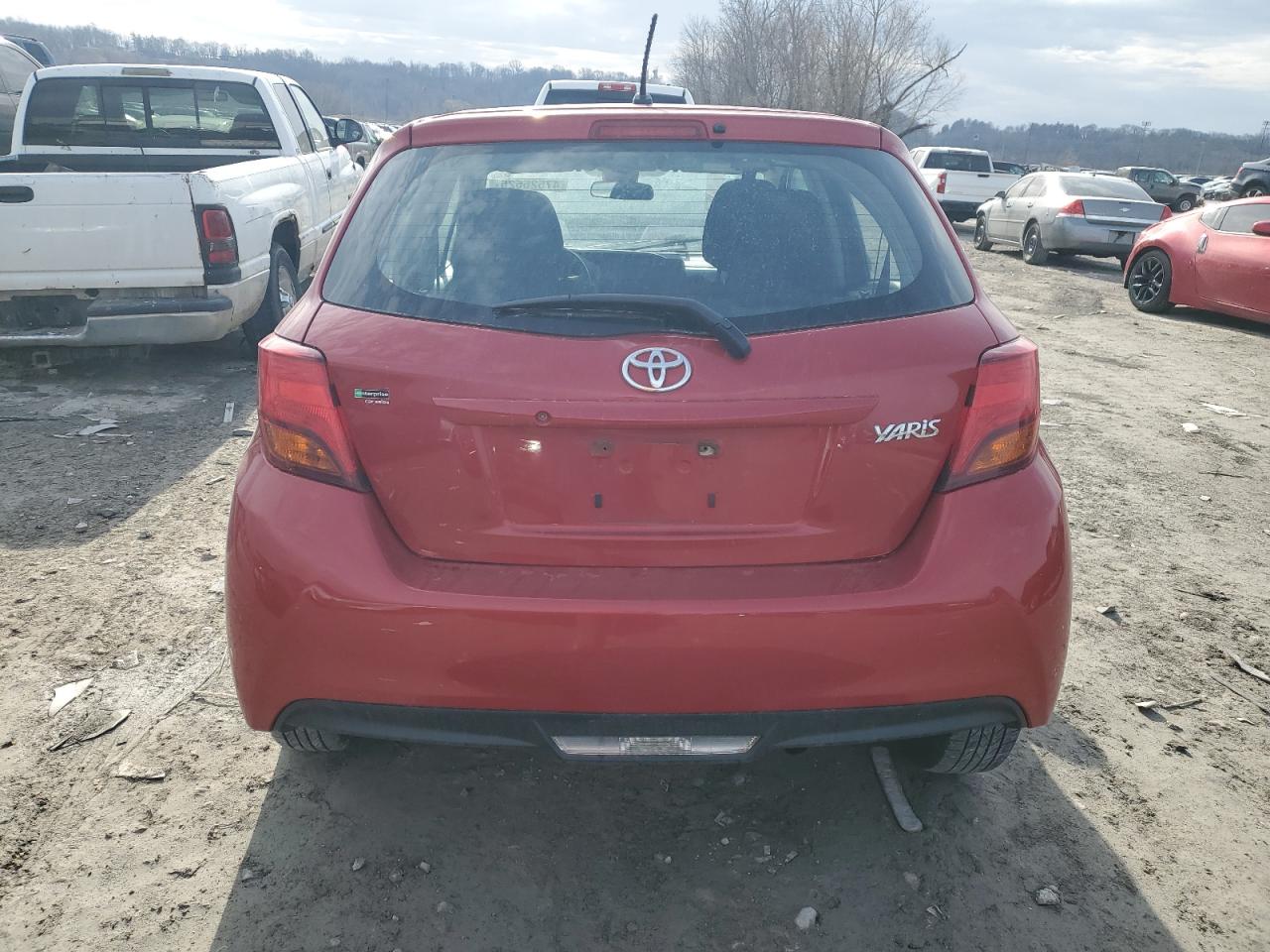 2017 Toyota Yaris VIN VNKKTUD32HA073895 Copart auction photo, front end damage thumbnail 6
