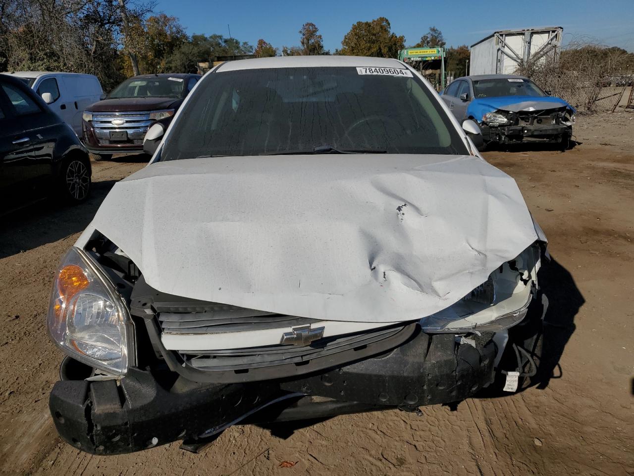 2010 Chevrolet Cobalt VIN 1G1AD5F55A7217411 Copart auction photo, front end / minor dent/scratches damage thumbnail 5