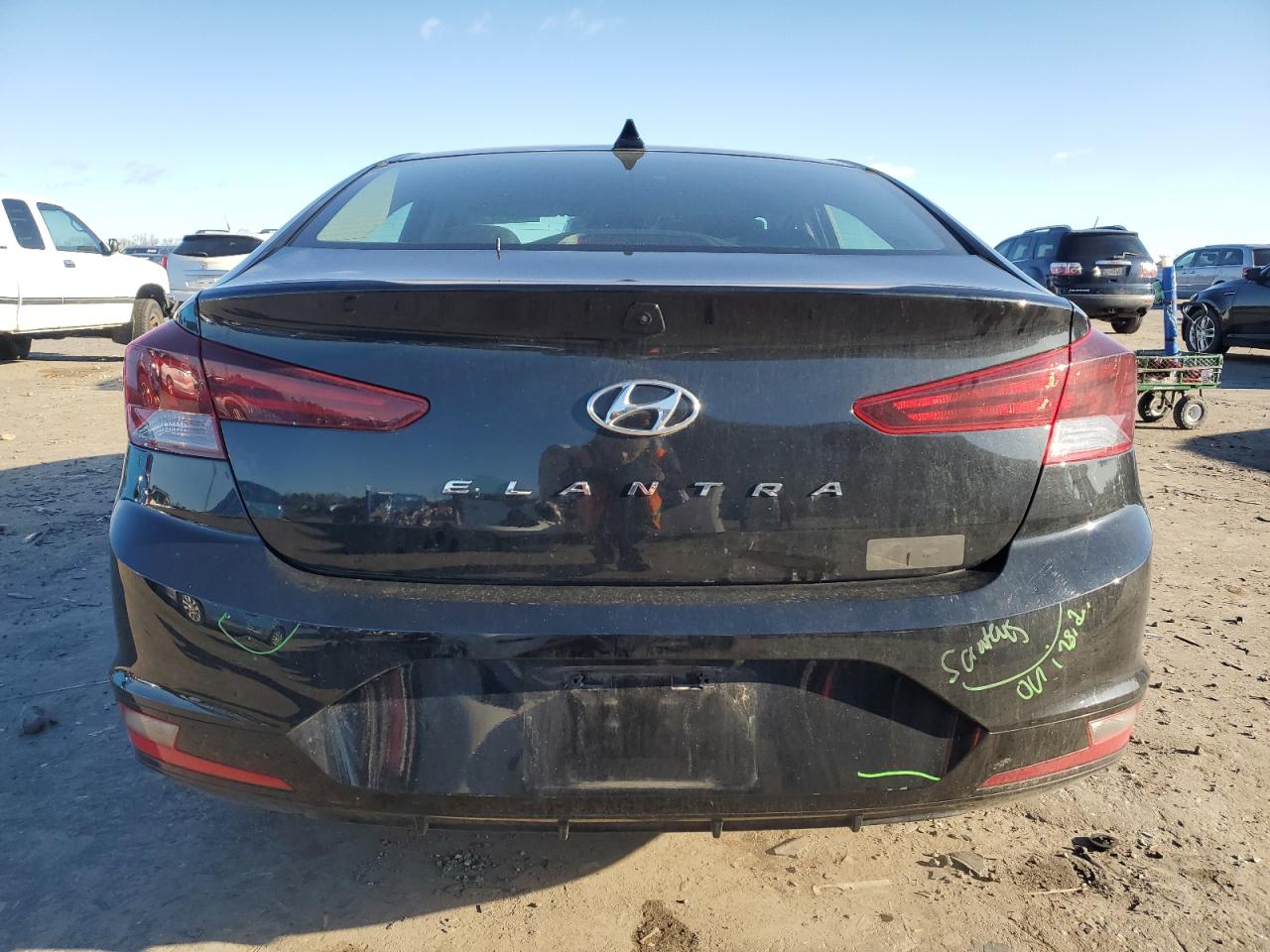 2020 Hyundai Elantra VIN 5NPD84LF8LH533500 Copart auction photo, side / minor dent/scratches damage thumbnail 6