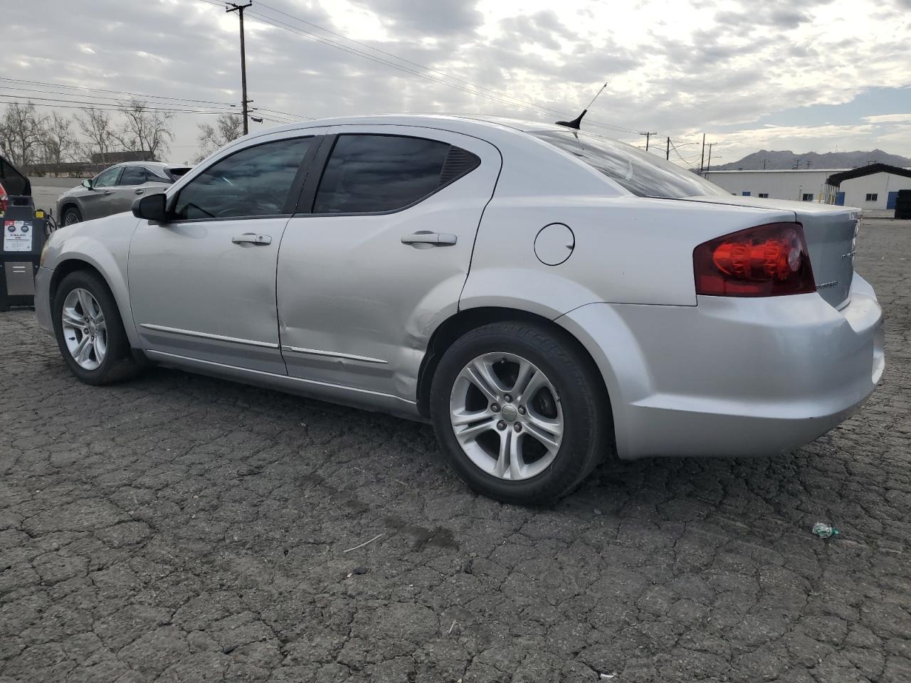 2012 Dodge Avenger VIN 1C3CDZAB8CN154070 Copart auction photo, side damage thumbnail 2