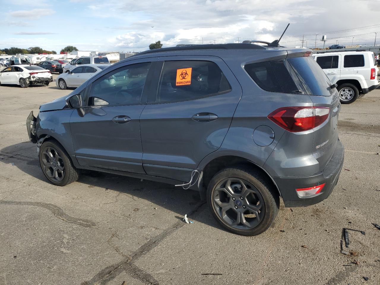 2018 Ford EcoSport VIN MAJ6P1CL8JC175037 Copart auction photo, front end damage thumbnail 2