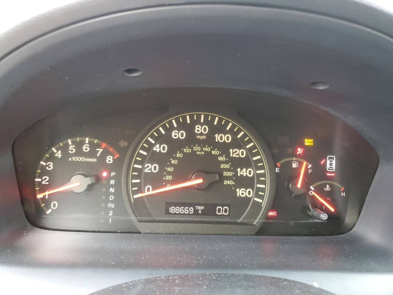2004 Honda Accord VIN 1HGCM66324A032536 Copart auction photo, front end damage thumbnail 9