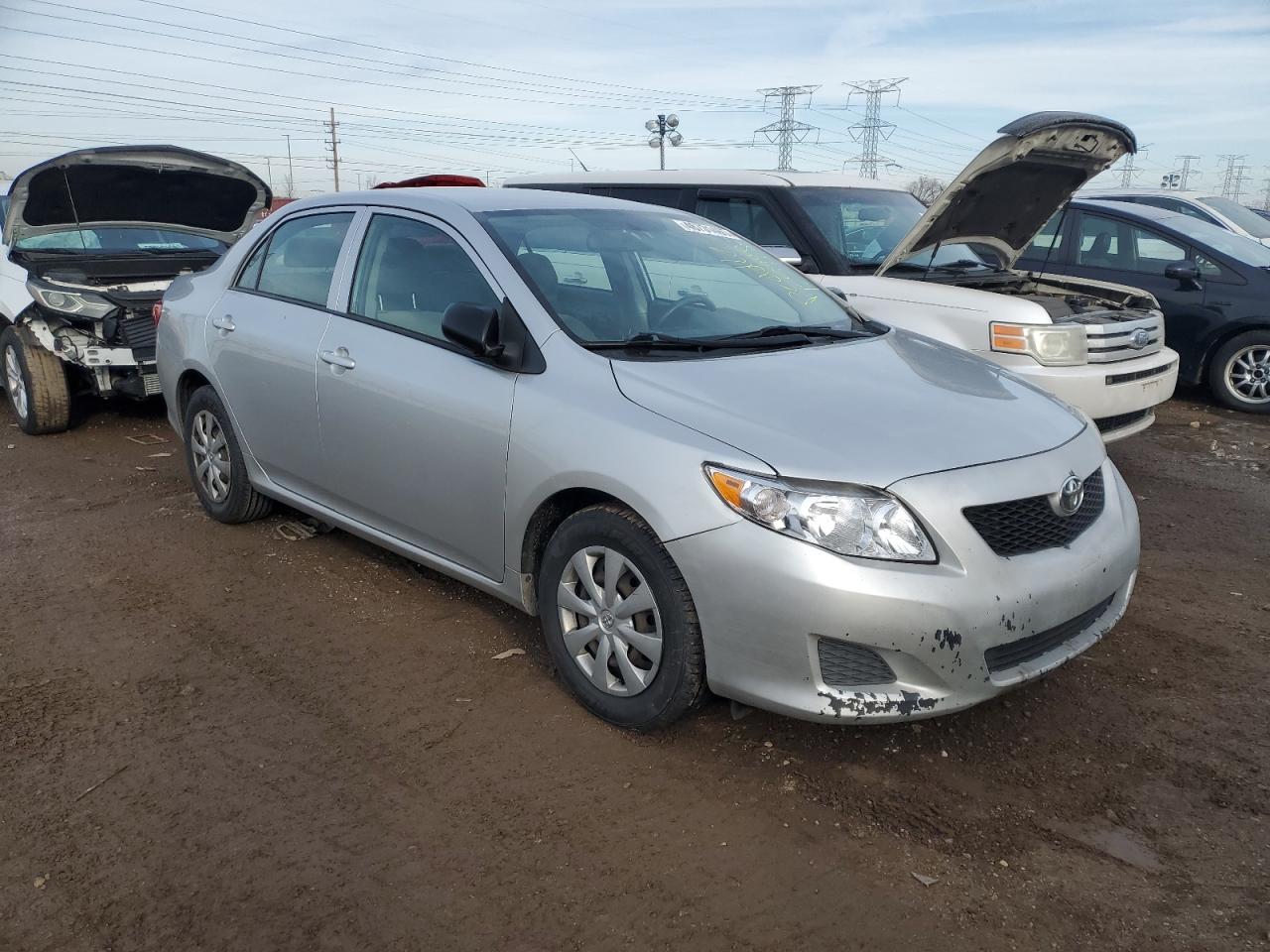 2009 Toyota Corolla VIN JTDBL40E69J030811 Copart auction photo, front end damage thumbnail 4