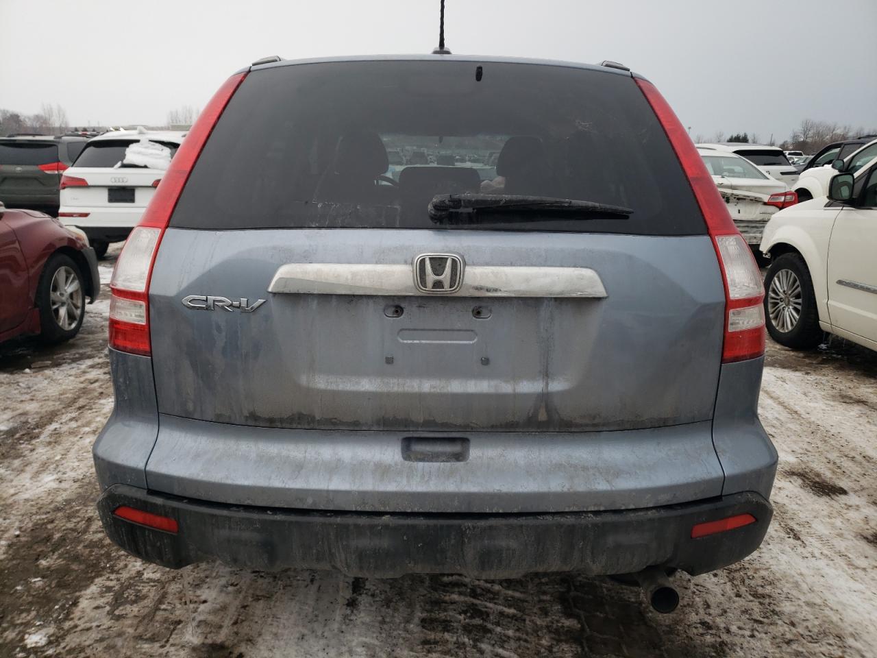 2007 Honda CR-V VIN JHLRE38737C016538 Copart auction photo, front end / undercarriage damage thumbnail 6