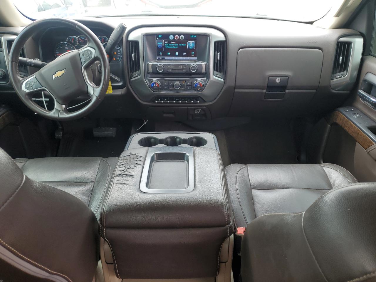 2015 Chevrolet Silverado VIN 3GCUKREC9FG534332 Copart auction photo, front end damage thumbnail 8