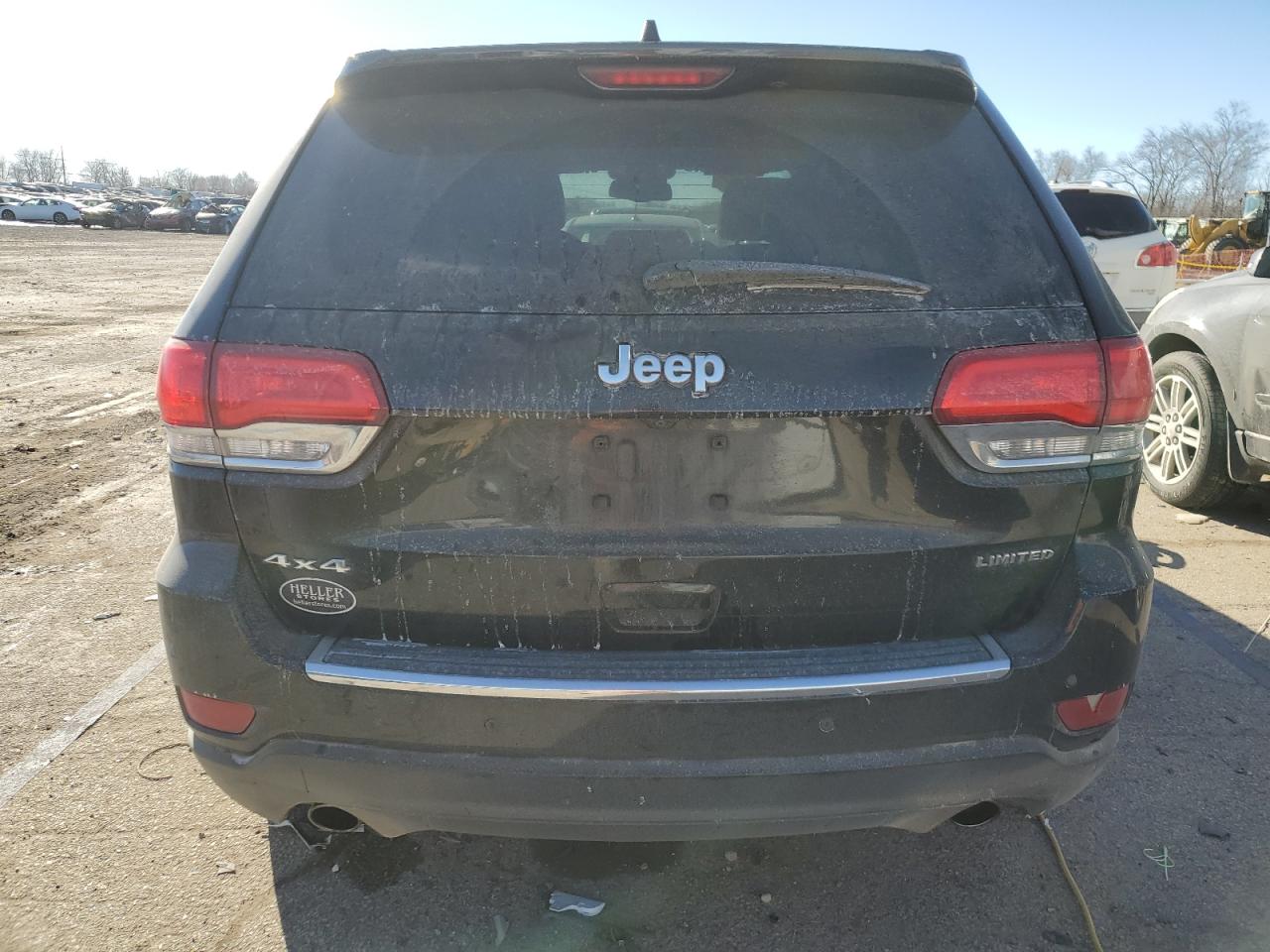 2014 Jeep Grand Cherokee VIN 1C4RJFBG4EC541740 Copart auction photo, front end / side damage thumbnail 6