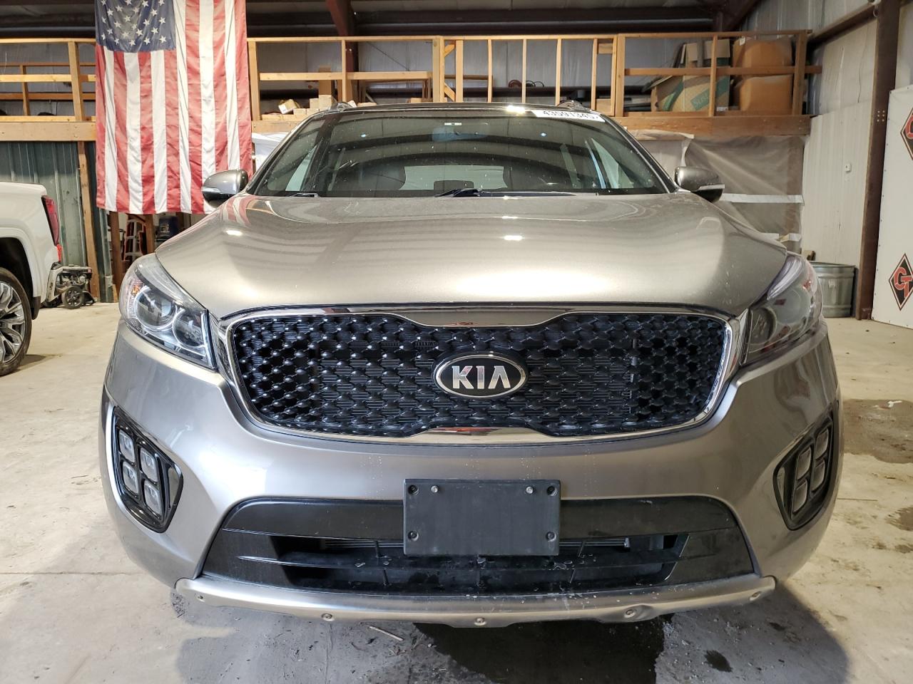2016 KIA Sorento VIN 5XYPKDA52GG073031 Copart auction photo, front end / mechanical damage thumbnail 5