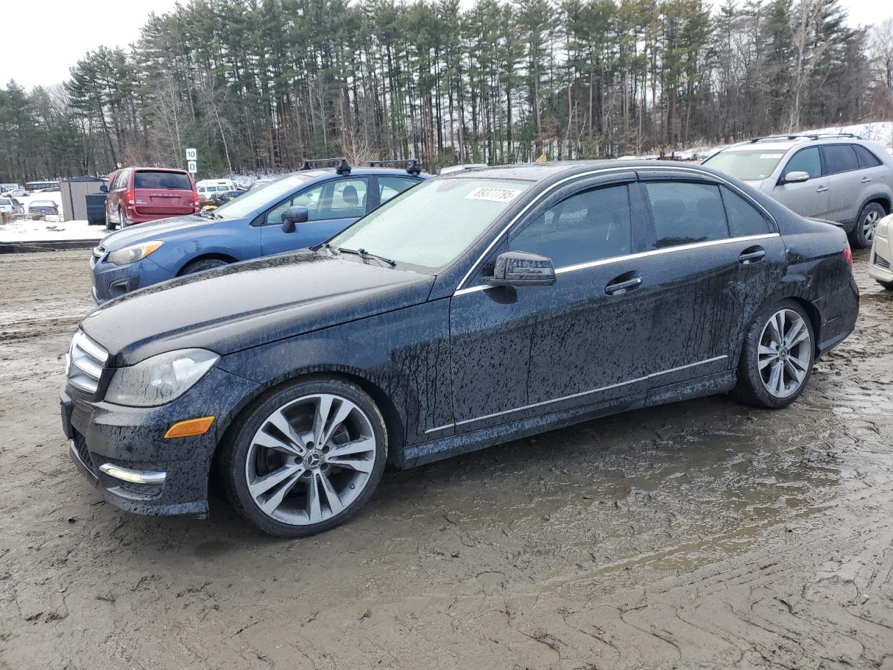 2012 Mercedes-Benz C-klasse VIN WDDGF8BB2CR193218
