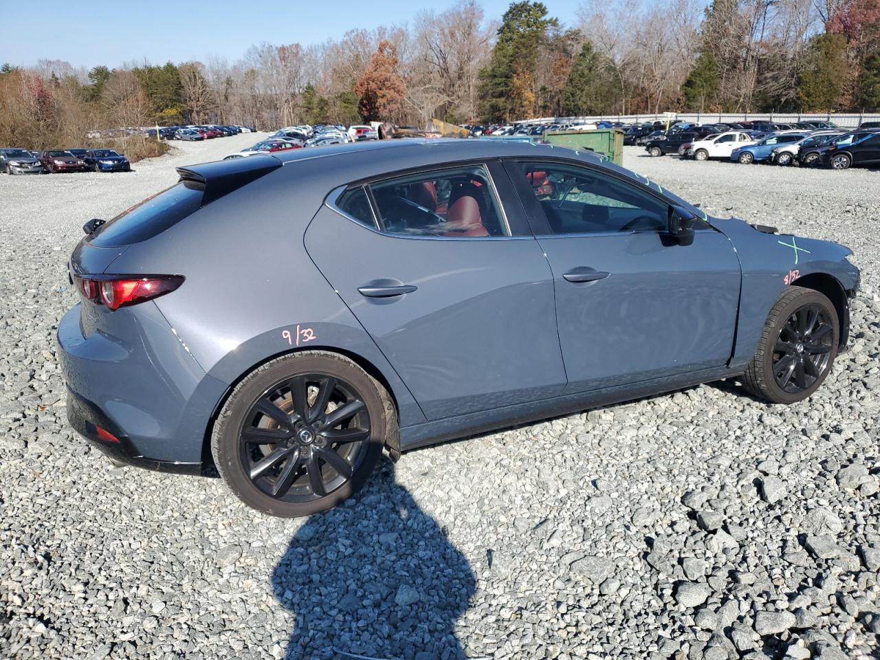 2023 Mazda 3 VIN JM1BPALM7P1616209 Copart auction photo, front end / minor dent/scratches damage thumbnail 3