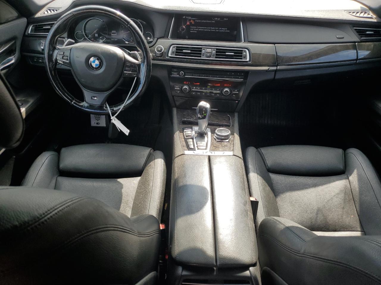 2014 BMW 7er VIN WBAYF4C50ED282203 Copart auction photo, minor dent/scratches damage thumbnail 8