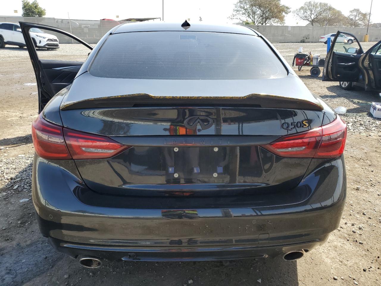 2018 Infiniti Q50 VIN JN1FV7AP1JM460118 Copart auction photo, front end damage thumbnail 6