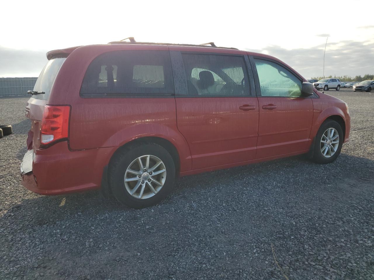 2016 Dodge Caravan VIN 2C4RDGBG4GR258052 Copart auction photo, rear end / front end damage thumbnail 3