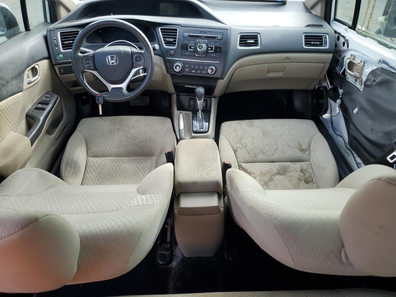2015 Honda Civic VIN 19XFB2F51FE060842 Copart auction photo, front end damage thumbnail 8