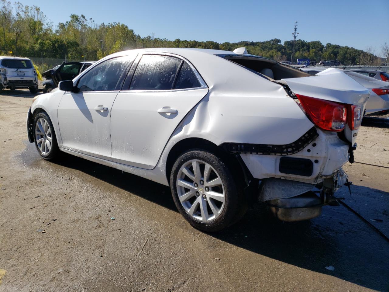 2014 Chevrolet Malibu VIN 1G11E5SL0EF181530 Copart auction photo, rear end / front end damage thumbnail 2