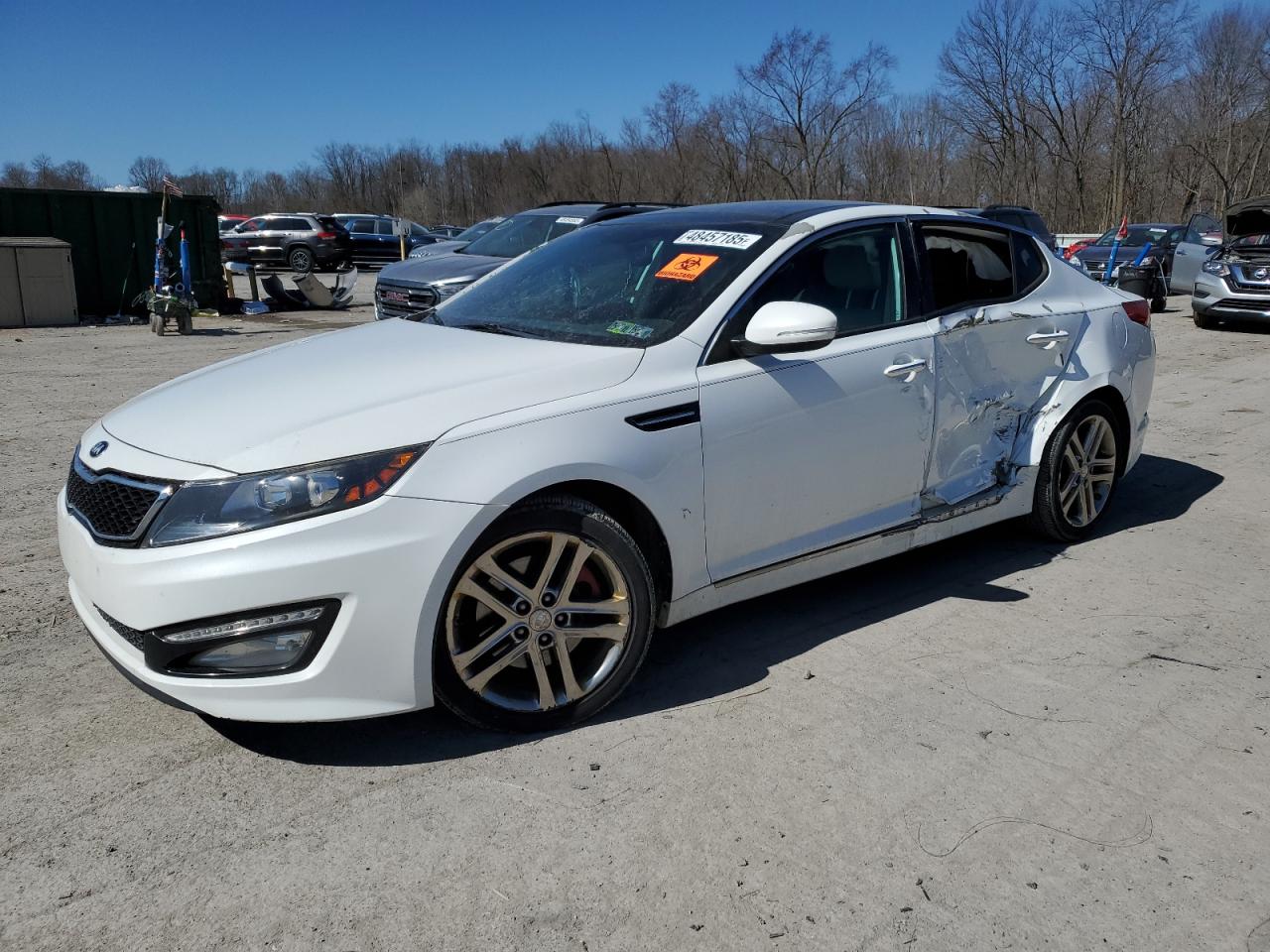 2013 KIA Optima VIN 5XXGR4A69DG161675